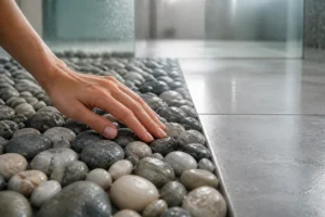 galet pour douche italienne