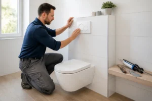 installateur wc suspendu