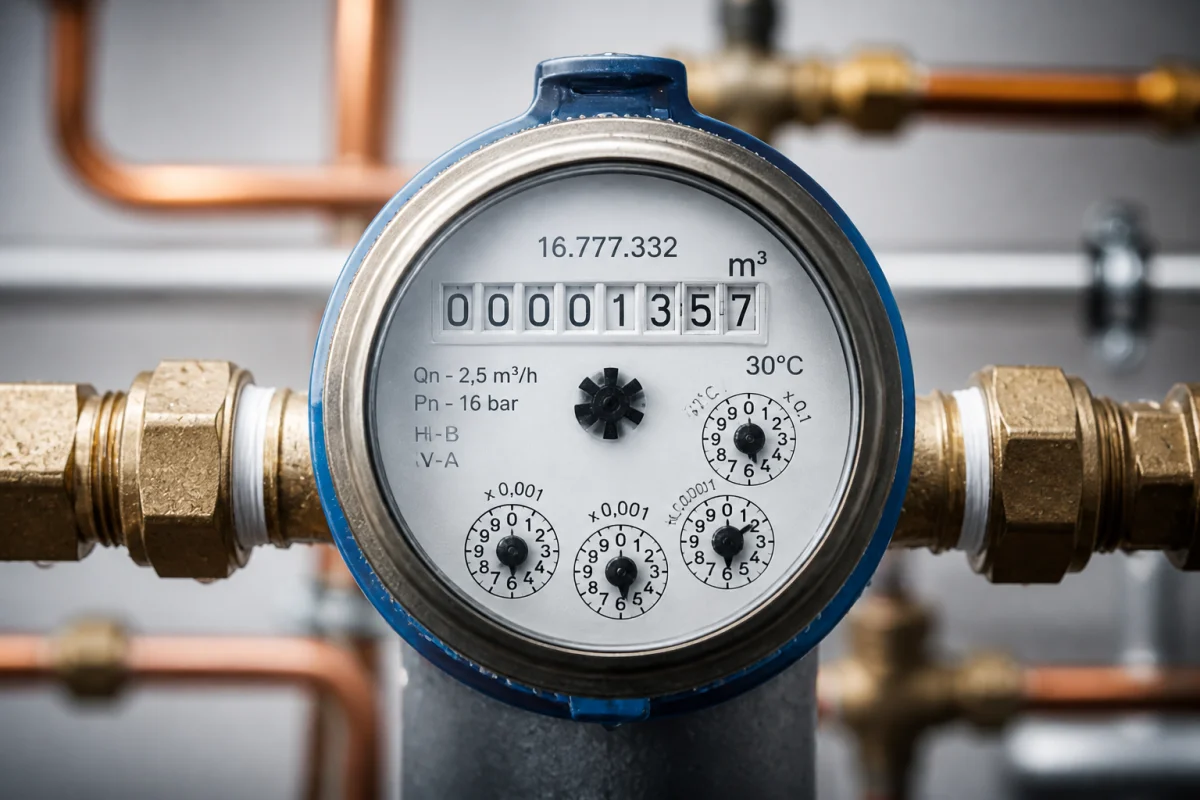 un compteur d'eau peut il tourner sans fuite