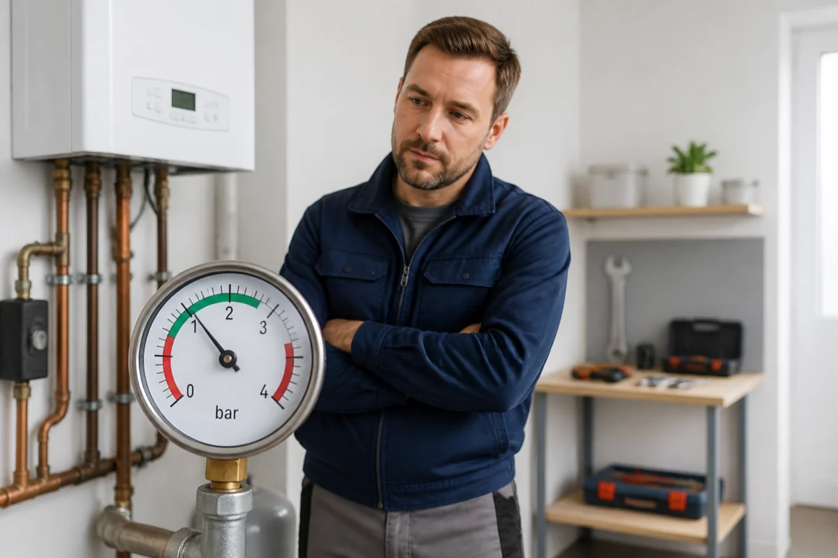 pression circuit chauffage