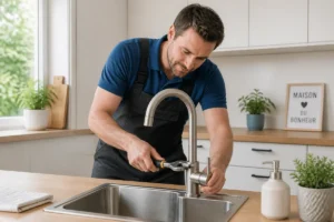 Remplacer un robinet de cuisine facilement