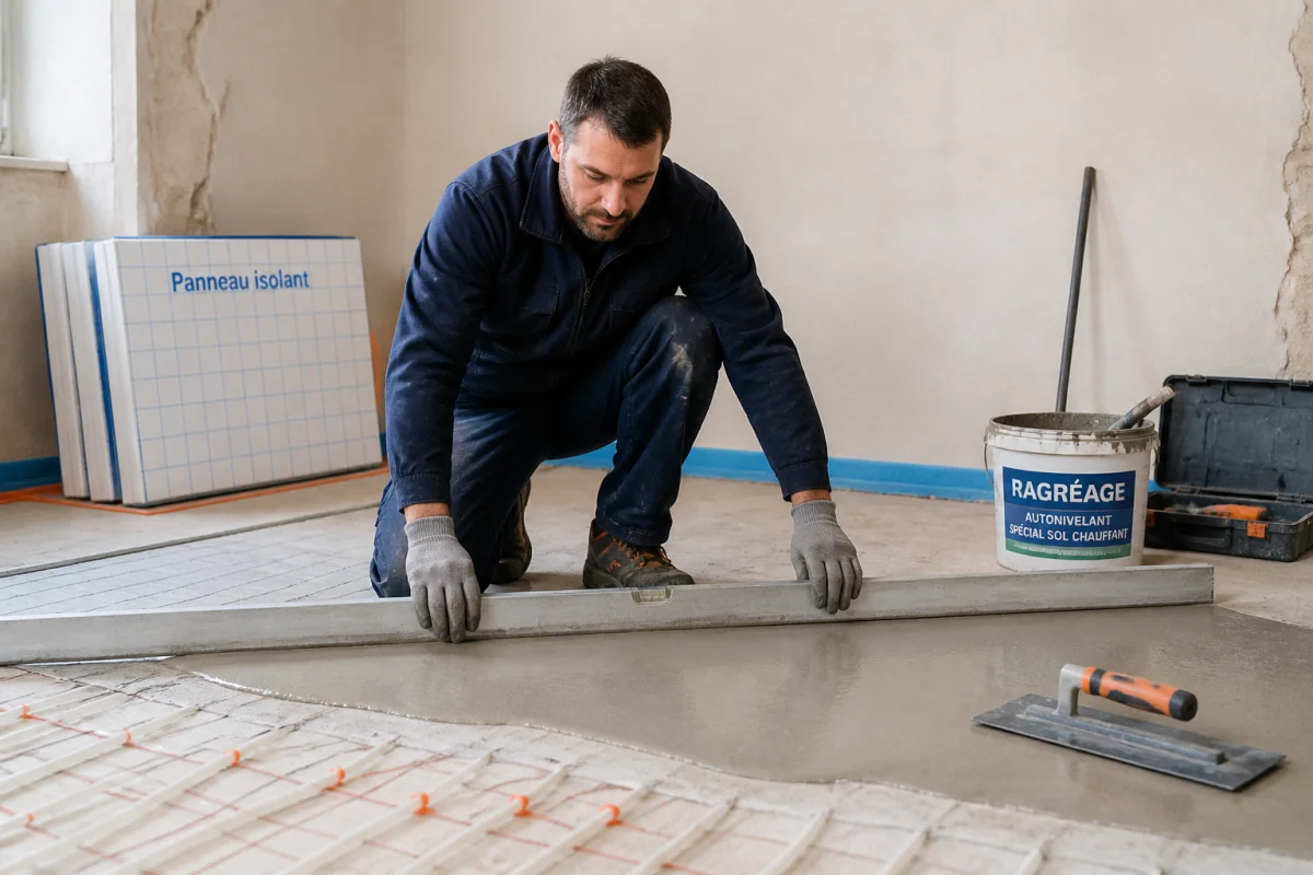 Tout savoir sur le prix d’une installation de plancher chauffant