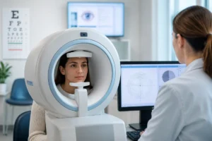Champ visuel ophtalmologique examen et déroulement complet